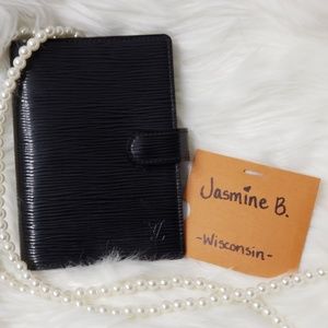 Sold FB* LV Noir Epi Planner 100% Authentic